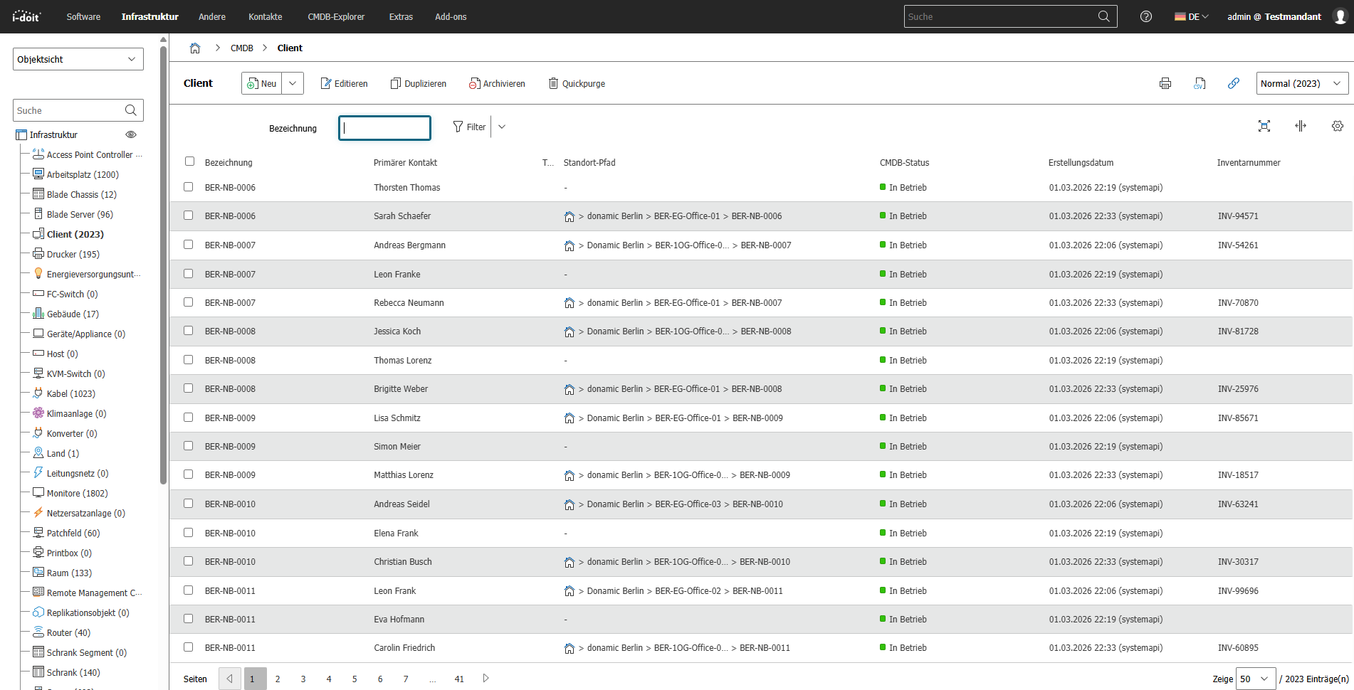 i-doit Standard-Design ohne Add-on